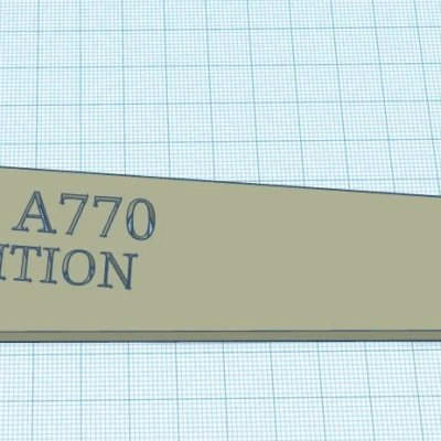 Giá Đỡ GPU Intel Arc A770 Limited Edition