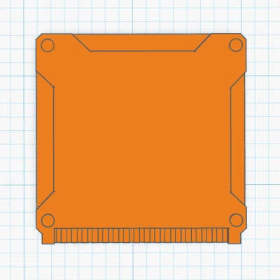 CPU nhân vật FNAF AR Special Delivery cho in đa sắc