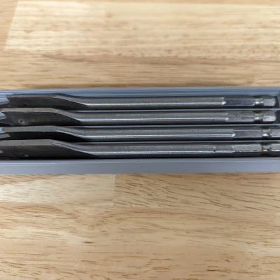 Khay Đựng Mũi Khoét Gỗ Chuẩn Gridfinity