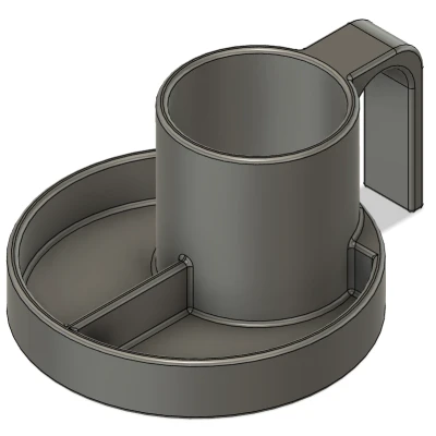 Chỗ Để Ly Kèm Khay Ăn Vặt Cho Xe Đẩy Wonderfold