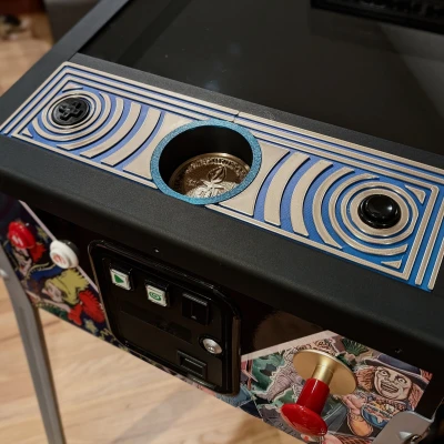 Khay Cốc & Công Tắc Phụ Cho AtGames Legends Pinball