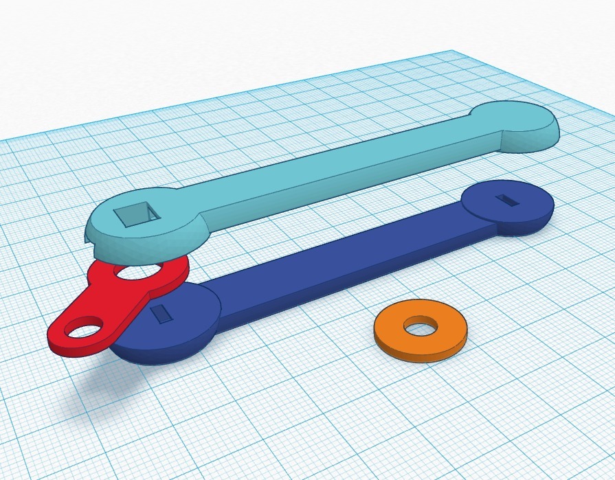 Móc chìa khóa không cần ốc vít