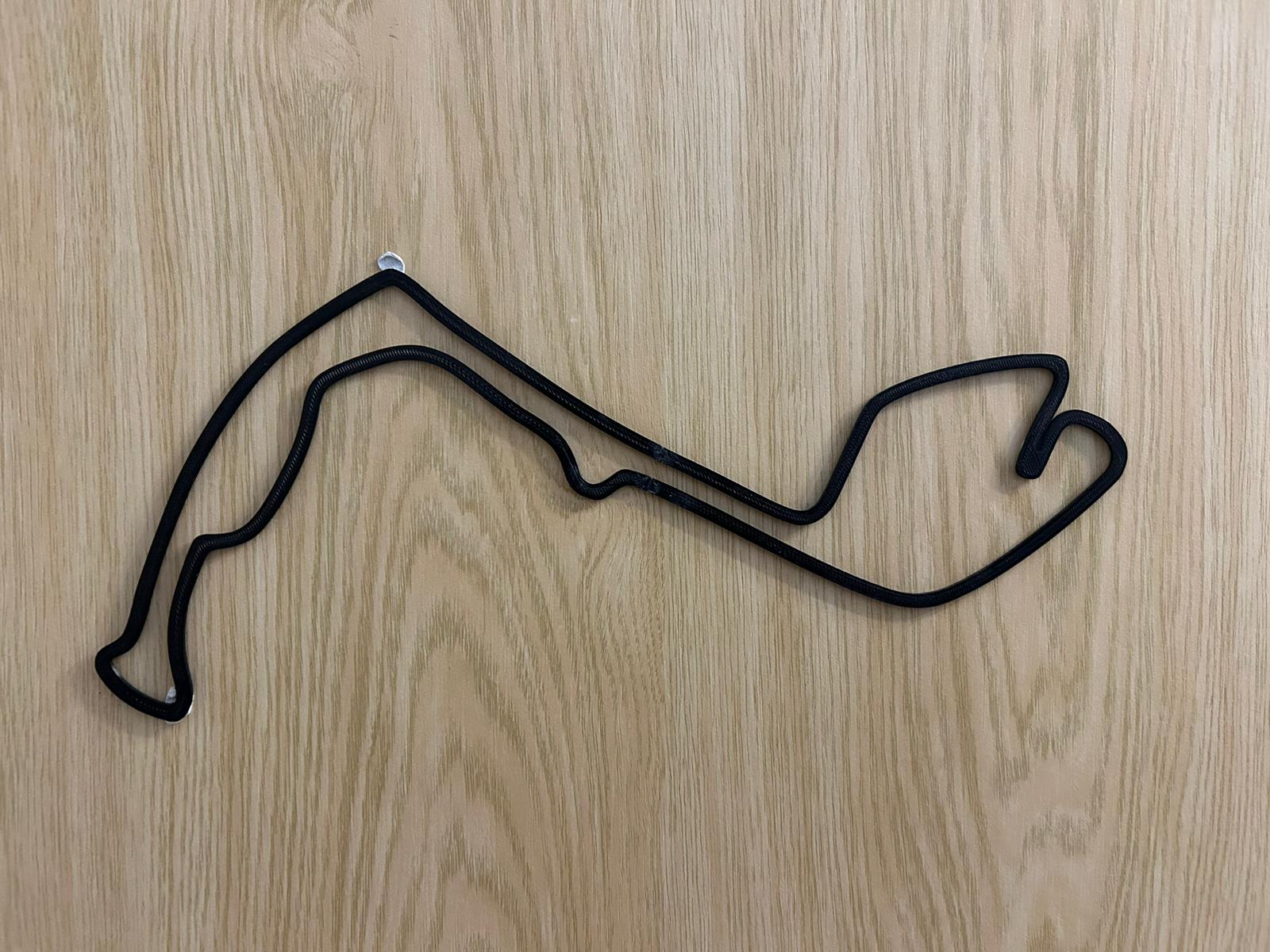 Trang trí tường hình bóng đường đua F1 Monaco