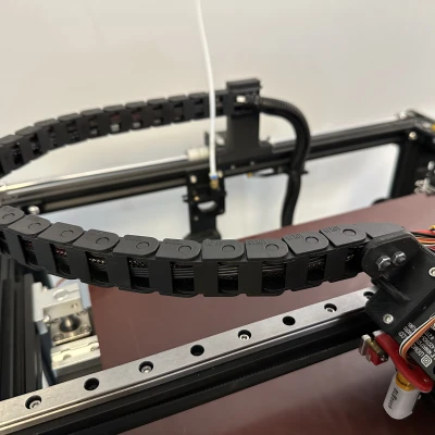 Ender 5 plus với MicroSwiss NG cable chain