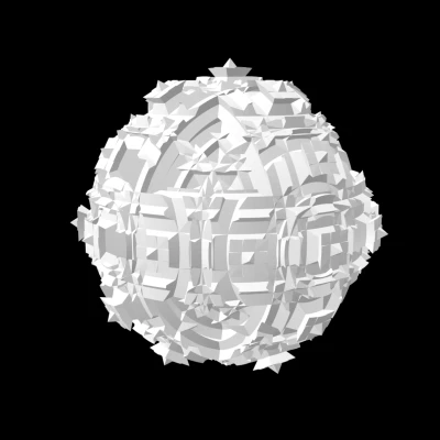 Mô hình 3D Koch Fractal