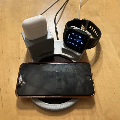 Giá đỡ đa năng cho Apple Watch, Airpods và iPhone