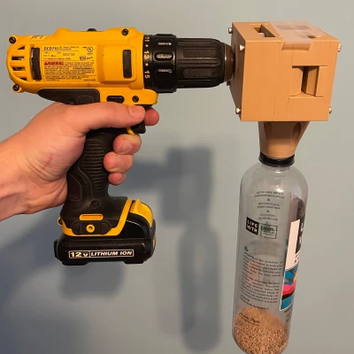 Máy tạo hạt filament mã nguồn mở tự nạp liệu (Bản sửa đổi)