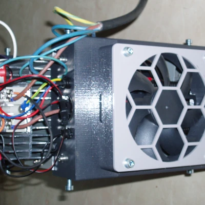 Mô Hình Lưới Tản Nhiệt Quạt Bếp Từ (mřížka ventilátoru)