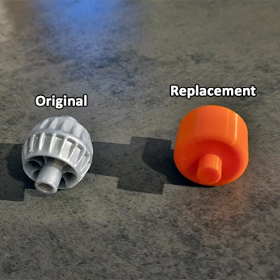 Bánh xe thay thế đơn giản cho Hộp Rotho Clear (Bauhaus)