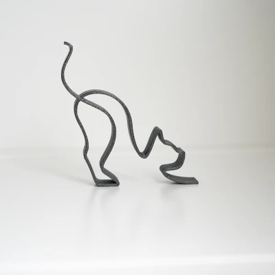 Tượng Mèo Phong Cách Tối Giản