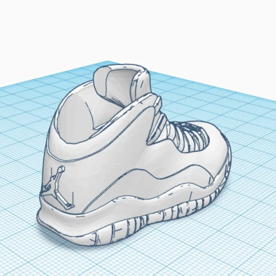 Mô Hình Giày Jordan Cho Ngón Tay