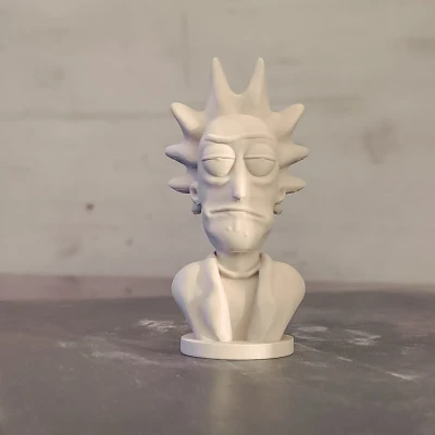 Rick và Morty - Rick Sanchez - Tượng Bán Thân