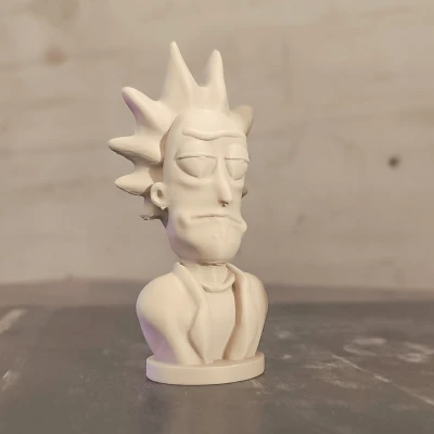 Rick và Morty - Rick Sanchez - Tượng Bán Thân