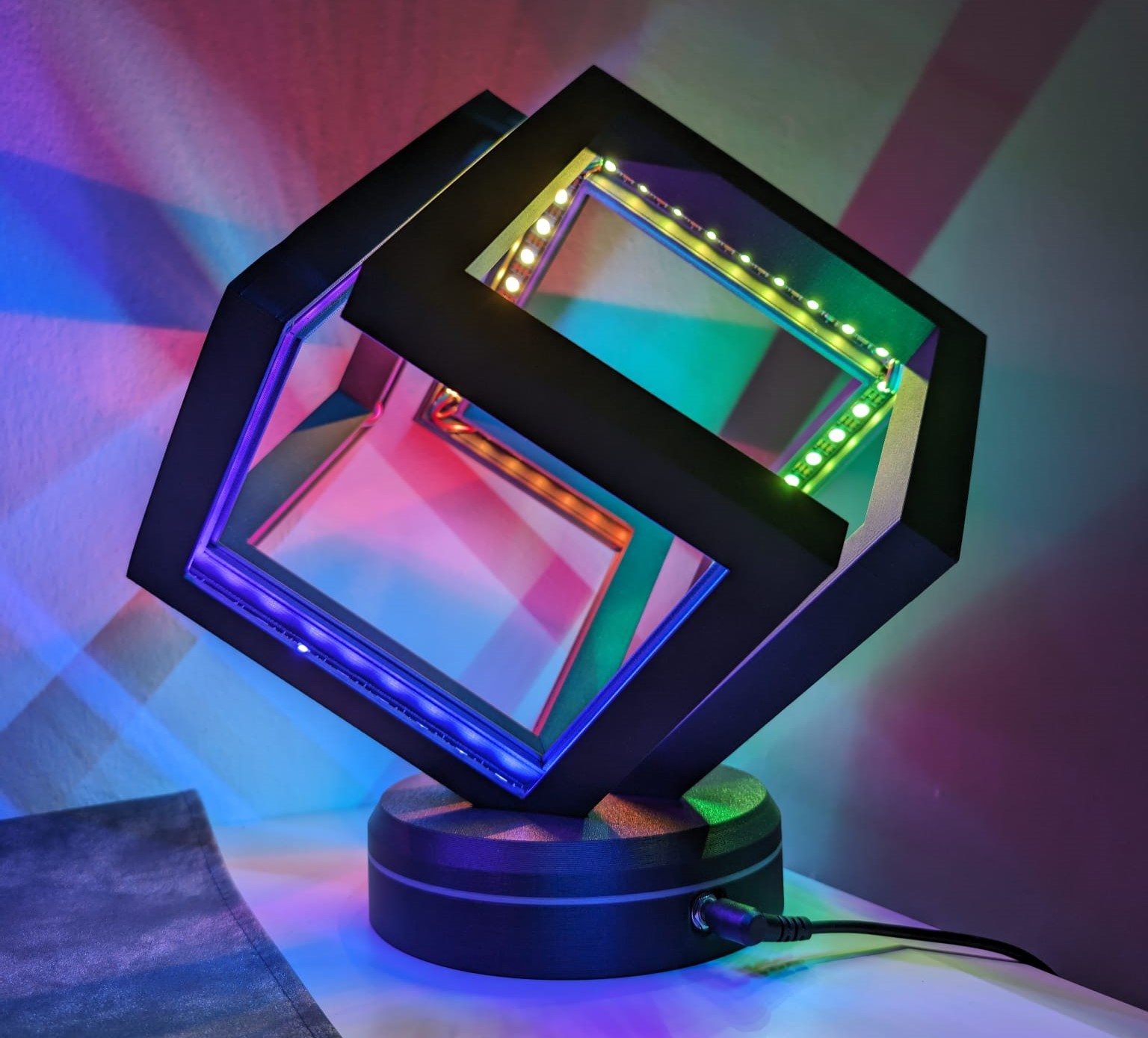 Đế Điện Tử Phẳng Cho Đèn Khối Lập Phương Vô Cực