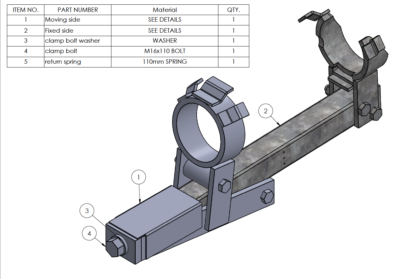 Công cụ Nén Lò Xo Sau Peugeot 305 / Citroen C15