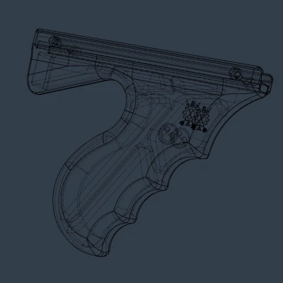 Tay Cầm Picatinny Kiểu Máy Chữ