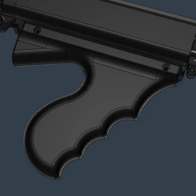 Tay Cầm Picatinny Kiểu Máy Chữ