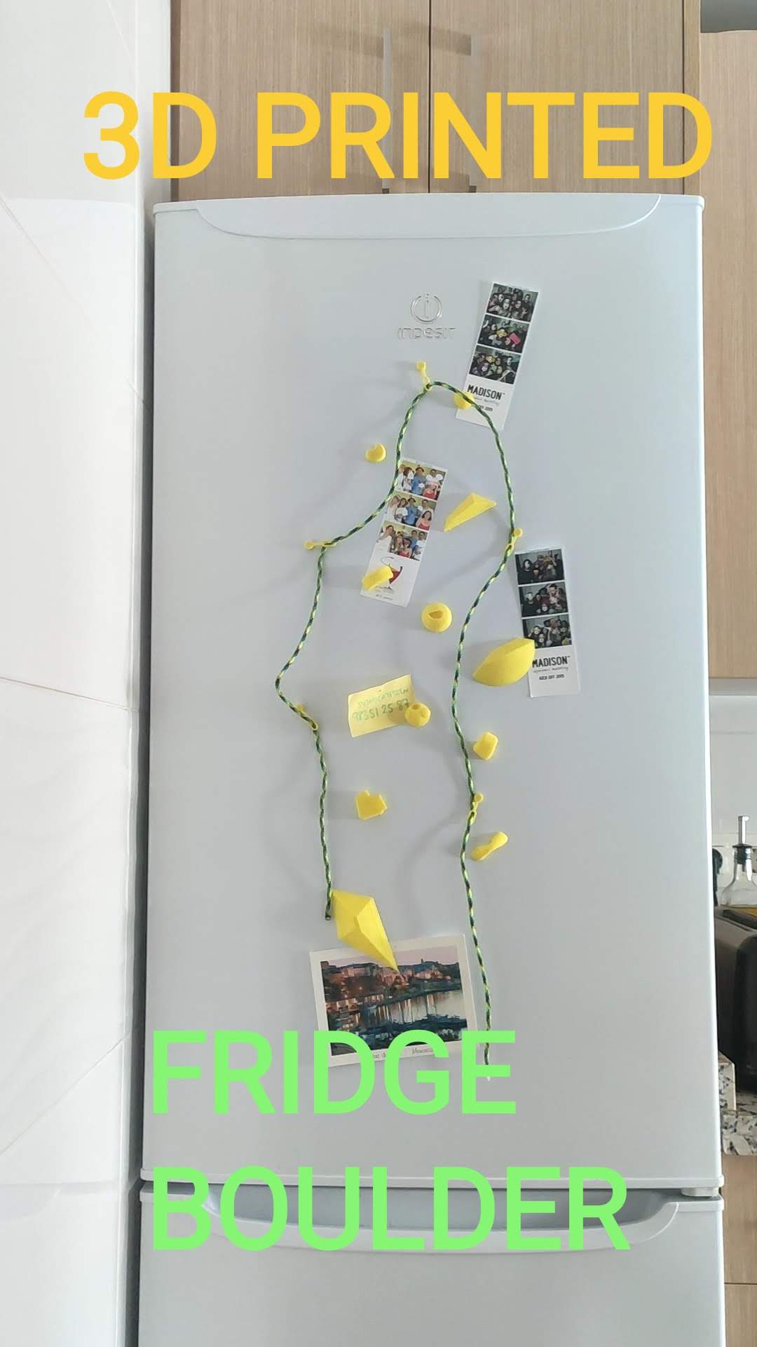 Nam Châm Tủ Lạnh Leo Tường