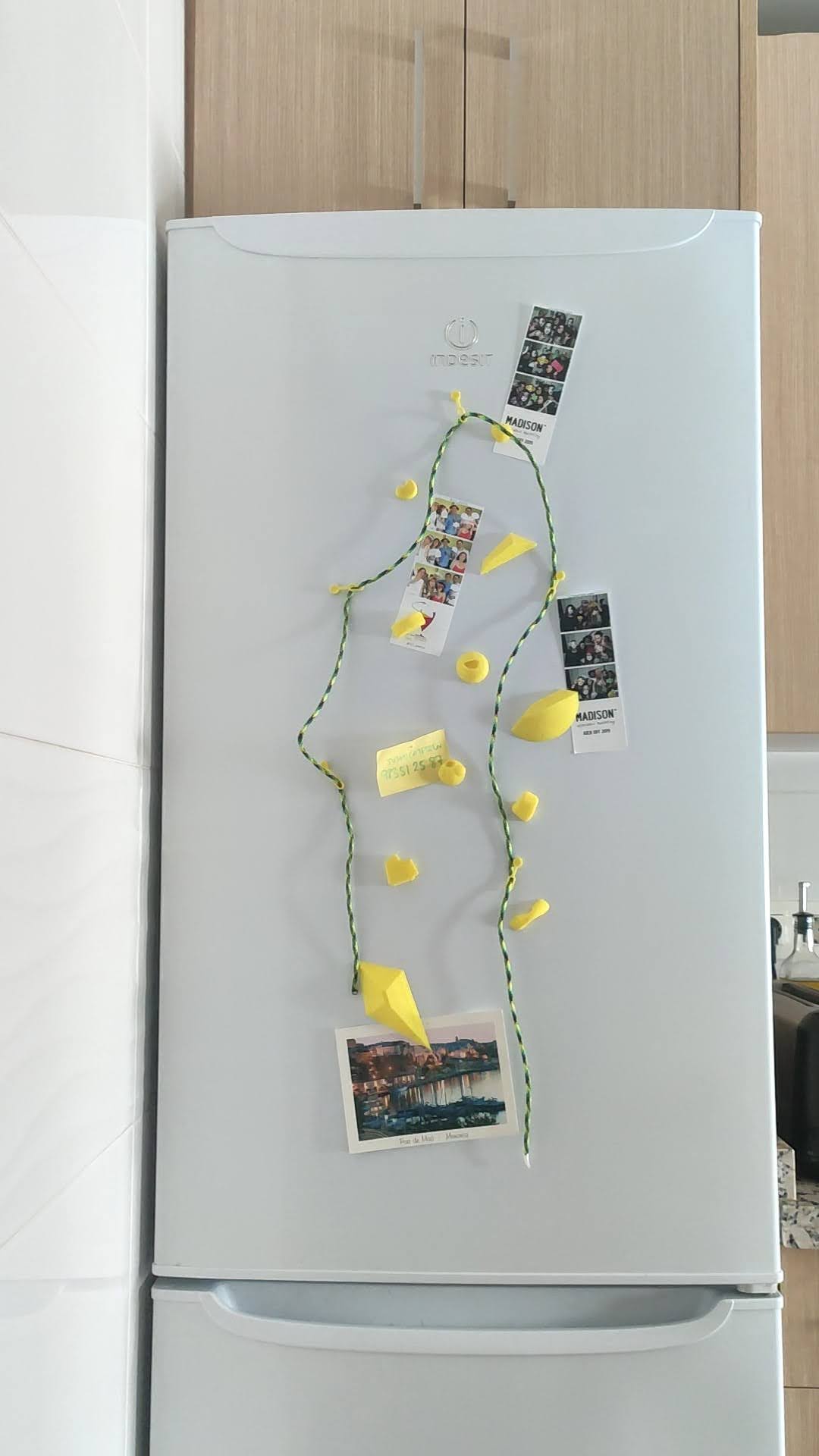 Nam Châm Tủ Lạnh Leo Tường