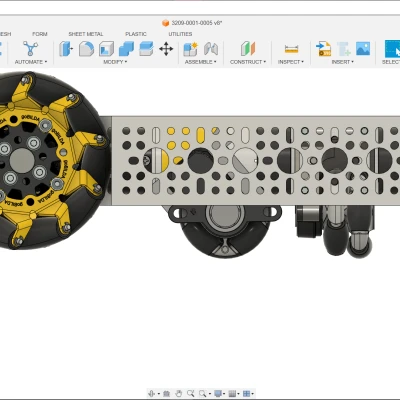 Giá đỡ Cảm biến REV Lỗ xuyên