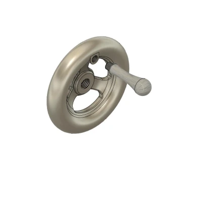 Bánh Xe Tay Quay Nan Hoa Thay Thế Tạm Thời