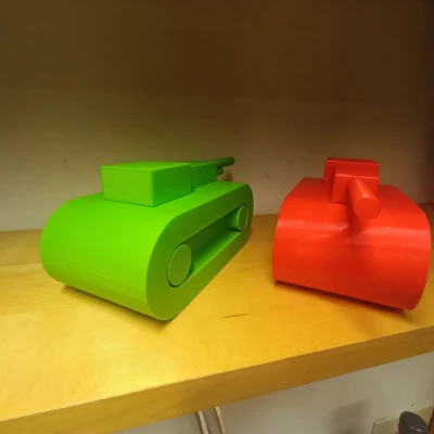 Hộp đựng tiền xe tăng Risiko