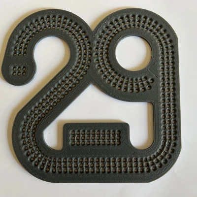 Khuôn khoan và phay định hình bàn Cribbage số 29