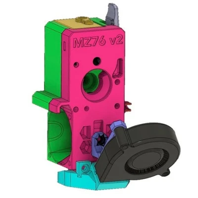 Vỏ quạt Bondtech BMG Prusa MK3S/MK2.5S v2 FDM in được + RHD ver.C