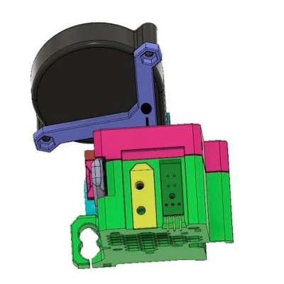 Vỏ quạt Bondtech BMG Prusa MK3S/MK2.5S v2 FDM in được + RHD ver.C