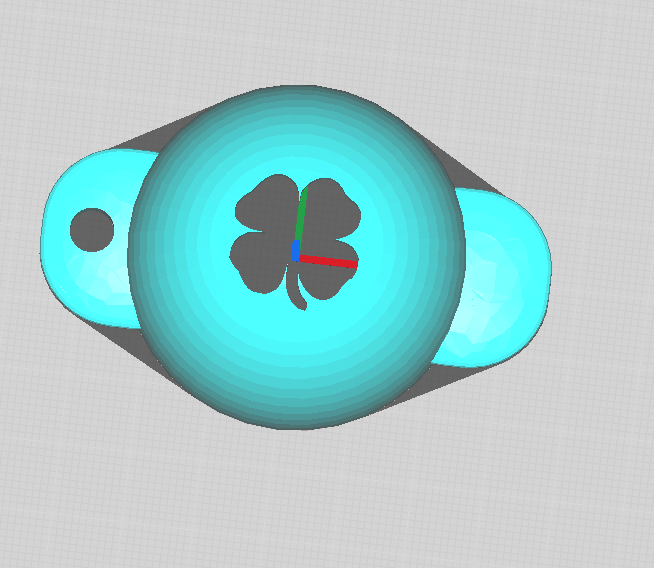 Khuôn Vẽ Dập Lỗ Dập Lỗ Bóng Golf Hình Cỏ 4 Lá Shamrock