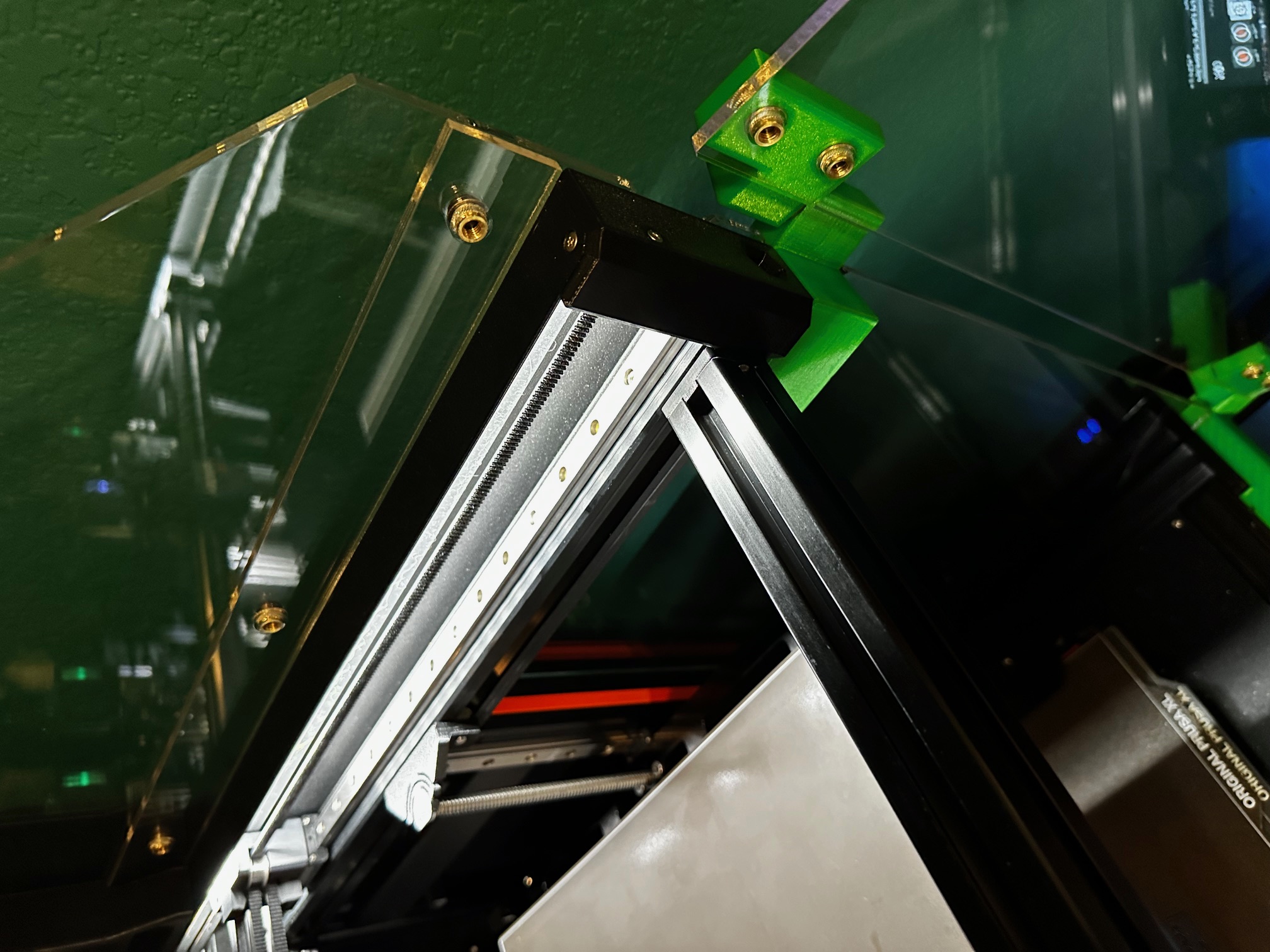 Chân đỡ Prusa XL 3030 dùng plate bắt vít M4 dự phòng