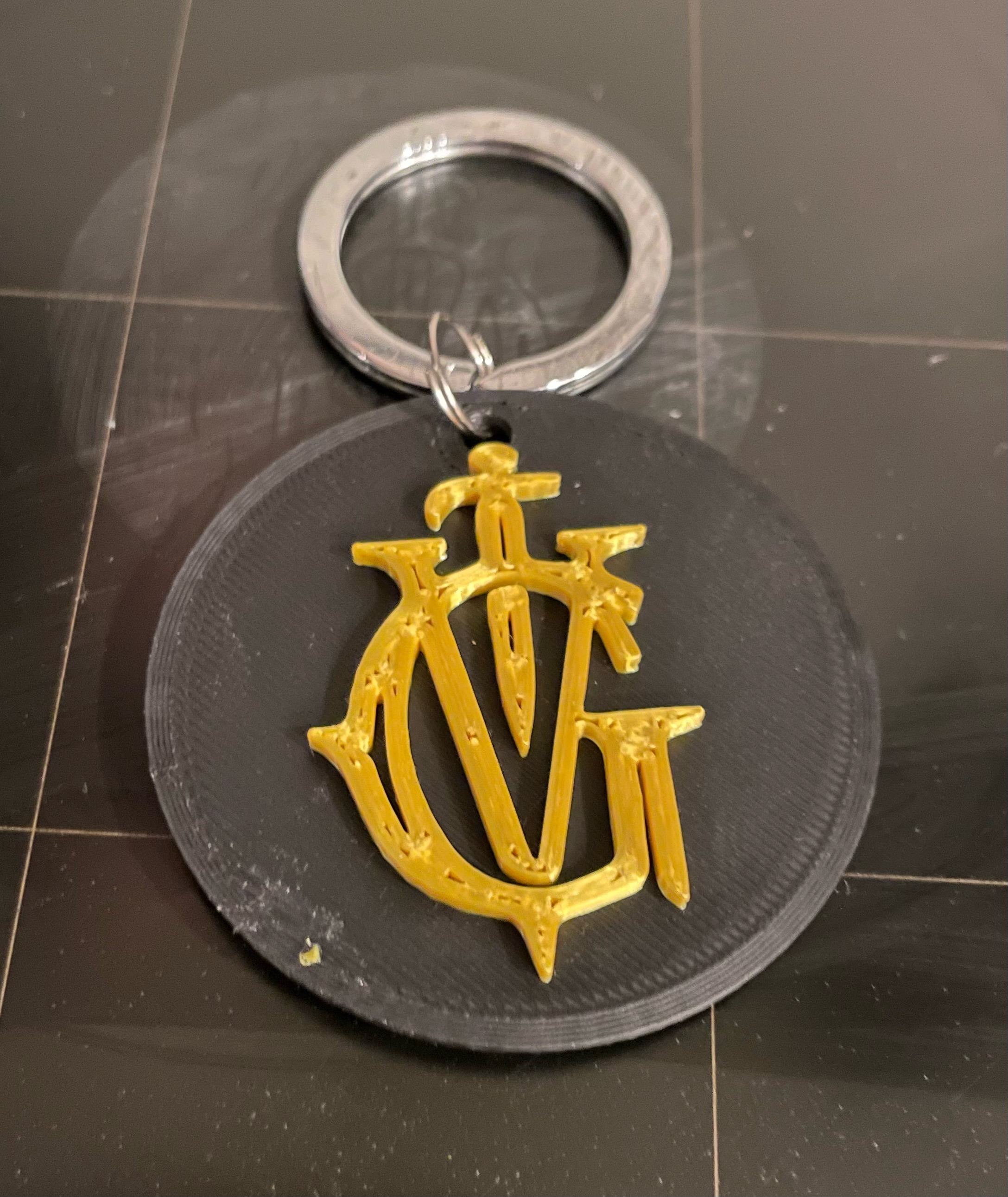 Móc Khóa Biểu Tượng Grishaverse Hai Mặt Đơn Giản