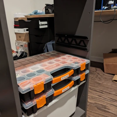 Khay kệ tùy chỉnh cho Ikea TROFAST, vừa hộp Amazon Basics