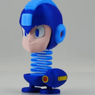 Mega Man Springie - Mô Hình In 3D