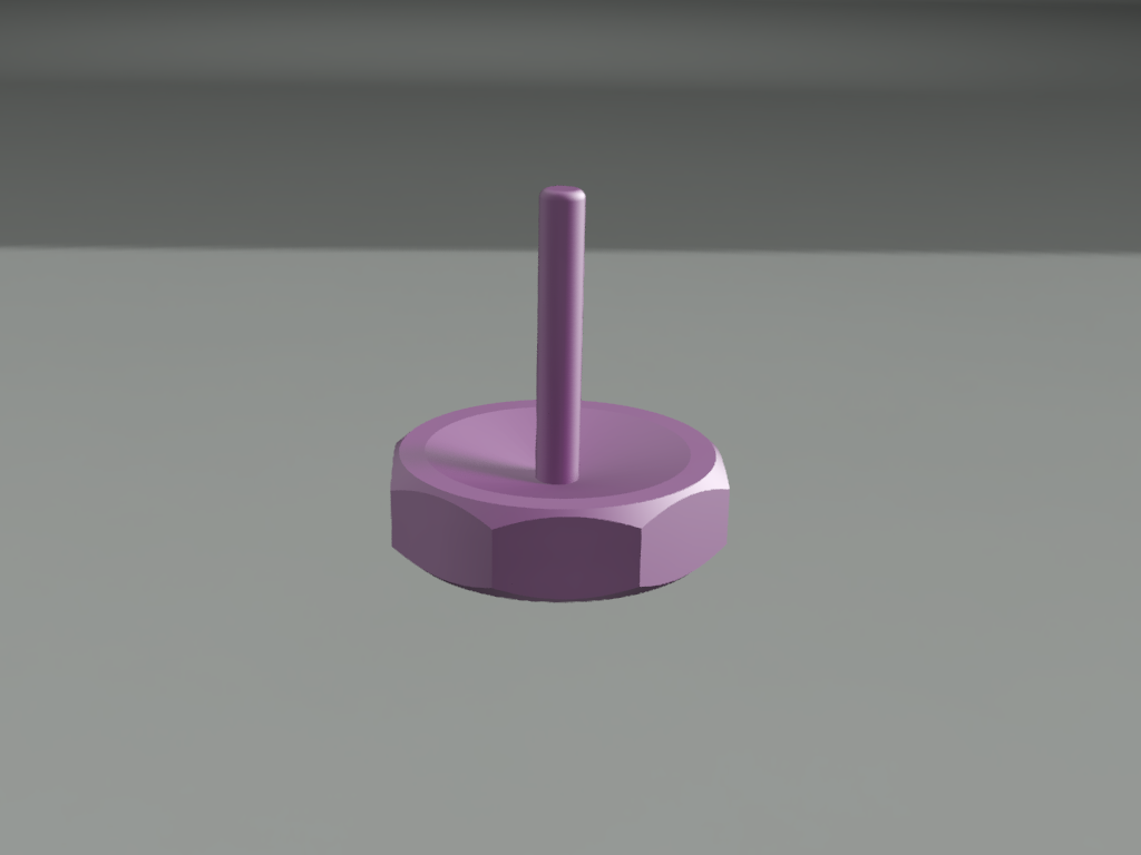 Mô Hình Chong Chóng Bát Giác Mini