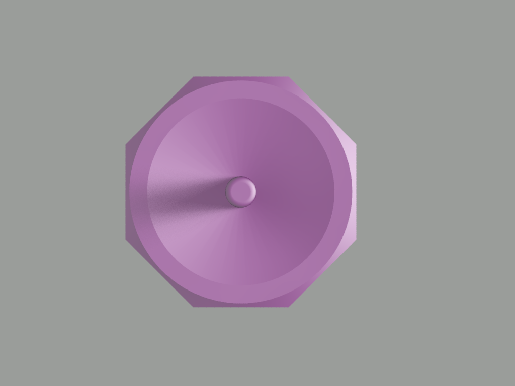 Mô Hình Chong Chóng Bát Giác Mini