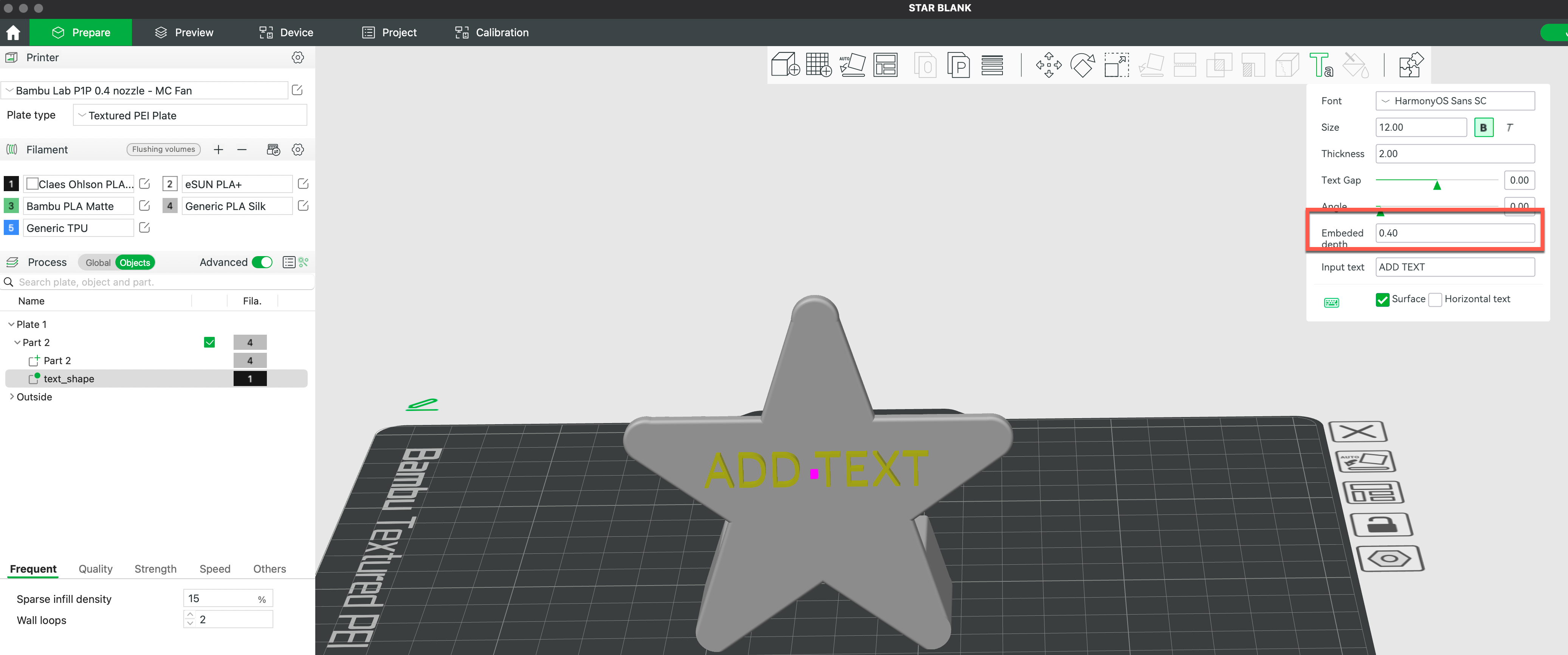 Biển Tên Đặt Bàn Hình Sao
