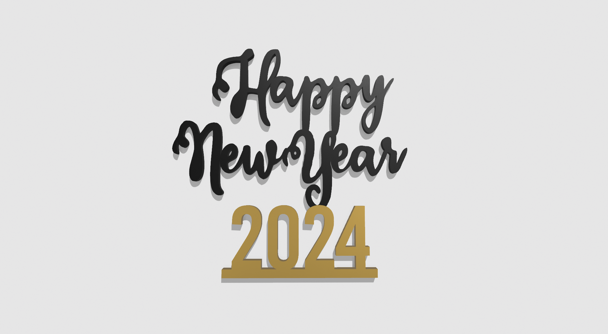 Cúp Trang Trí Bàn Mừng Năm Mới 2024