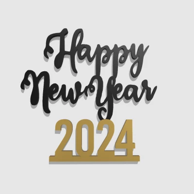 Cúp Trang Trí Bàn Mừng Năm Mới 2024