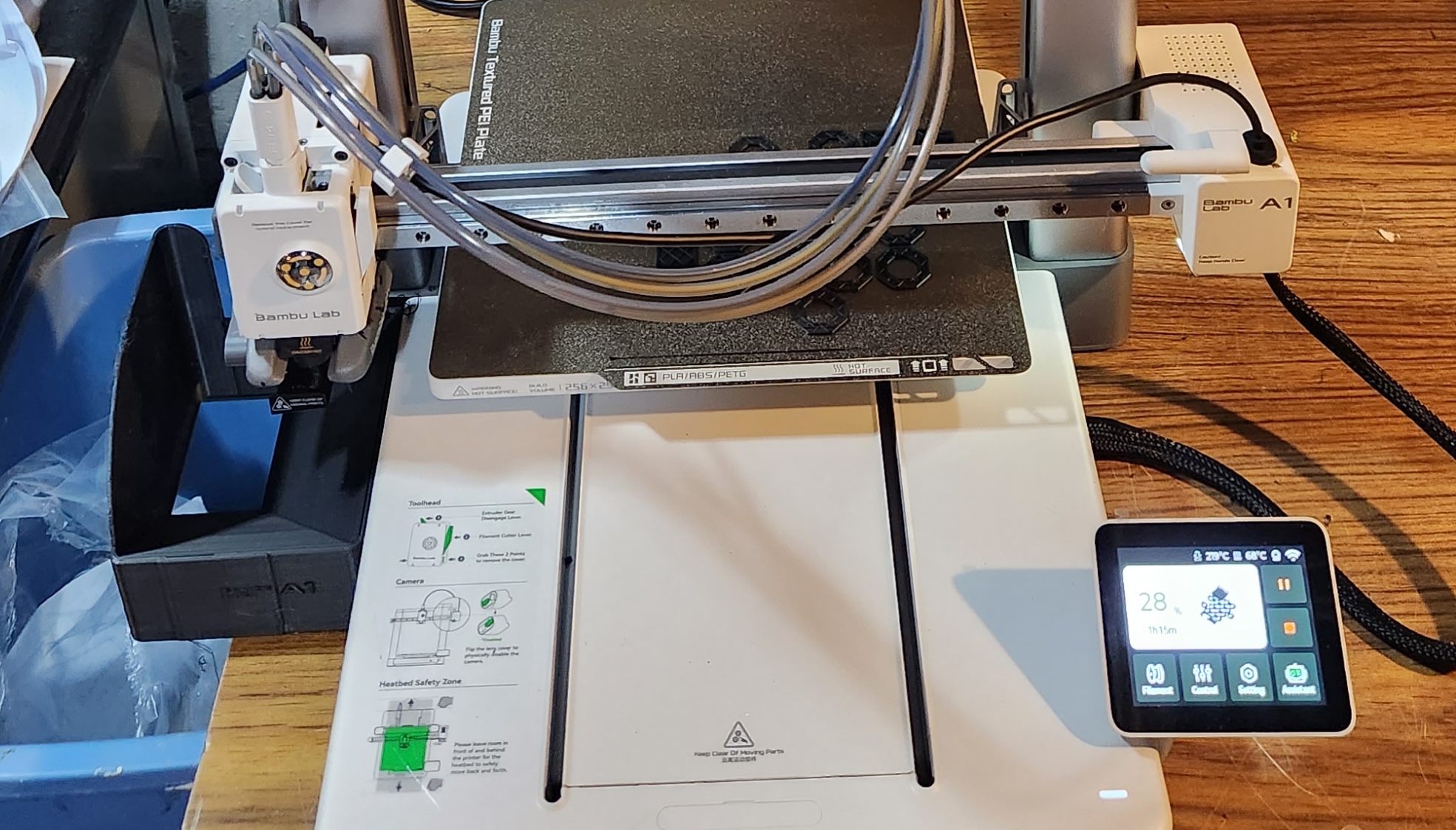 Ống Hứng Phân Nhựa Bambu A1 (& Mini?) Xuống Thùng Rác