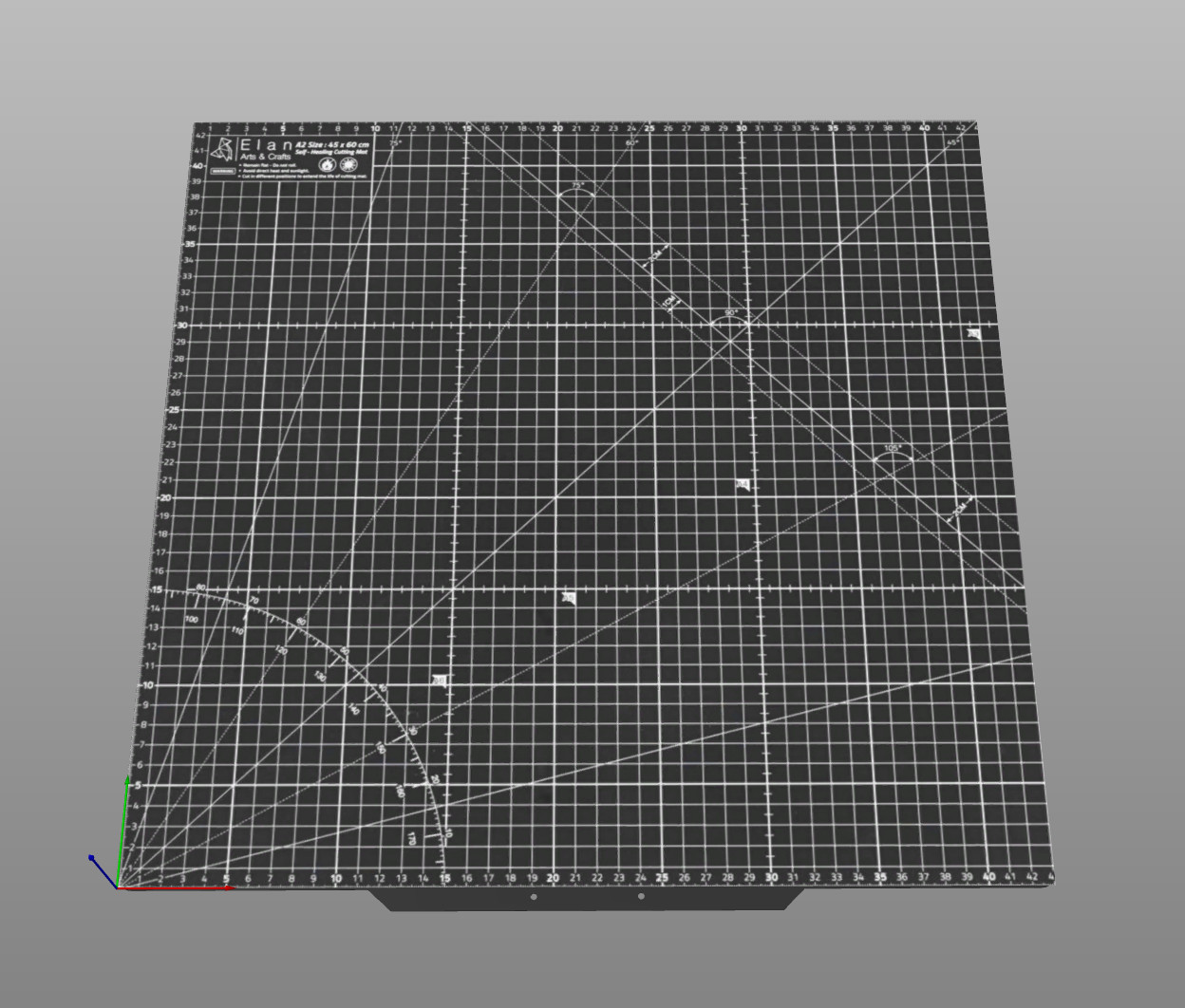 Anycubic Kobra 2 Max - Khuôn Dạng Khay Lót Và Vân Nhám Đo Đạc Chính Xác