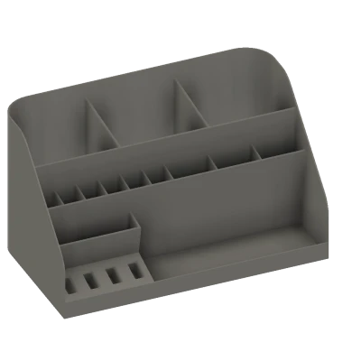 Bộ Sắp Xếp Bàn Làm Việc - Hộp Đựng Bút với Rổ Lục Giác 'Đan'