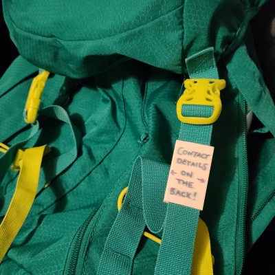 Ống Đánh Dấu Vải Dù Dẻo