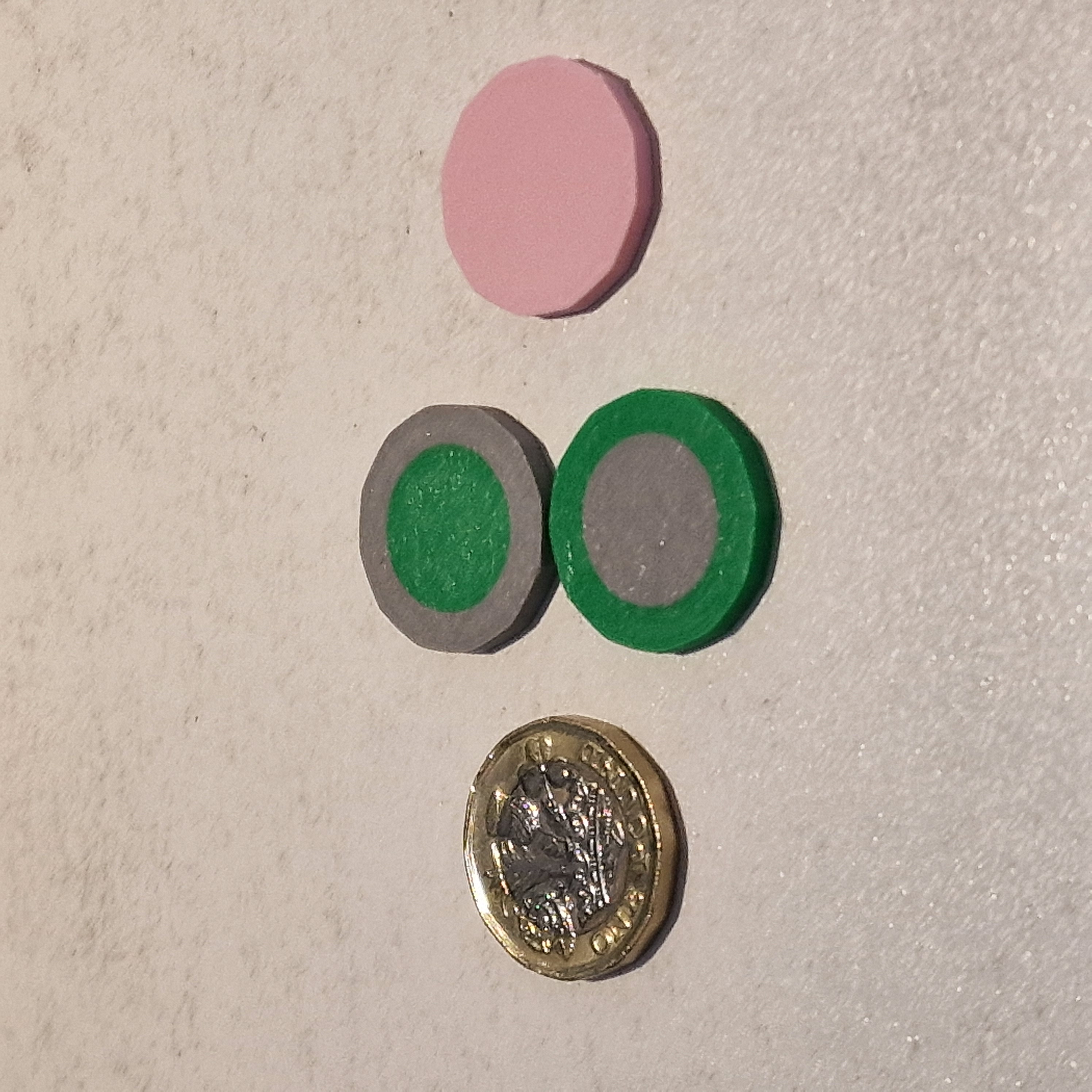 Token Chiếc Giỏ Hàng Hình Đồng Xu Pound Anh (Kiểu Dáng Giống Thật)