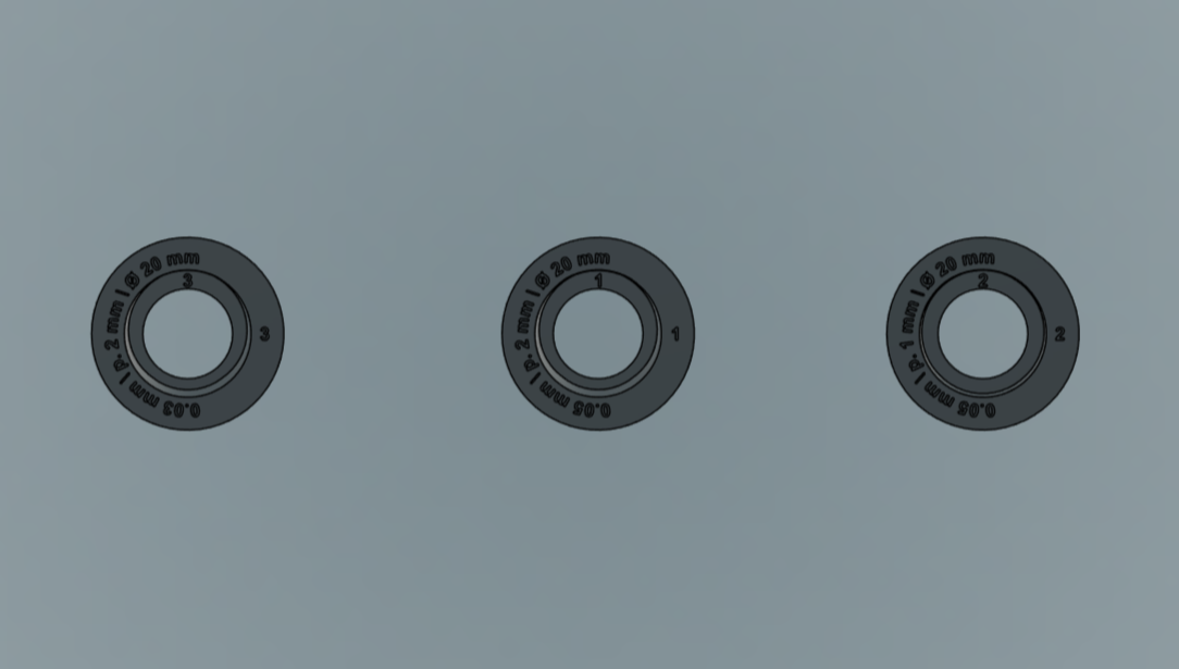 Kiểm tra dung sai ren cho máy in resin