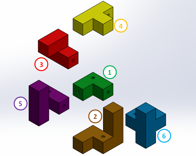 Khối Rubik Xếp Hình (Có Nam Châm)