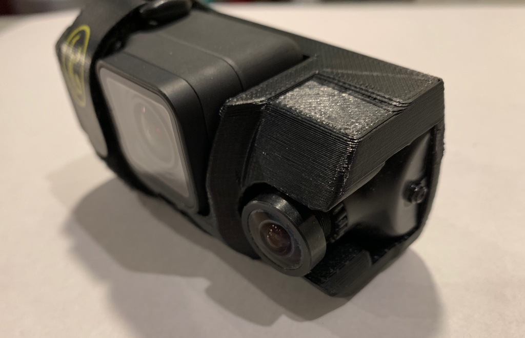 Đầu Mini Drak gắn GoPro Hero 7 - bản chỉnh sửa của zanthor