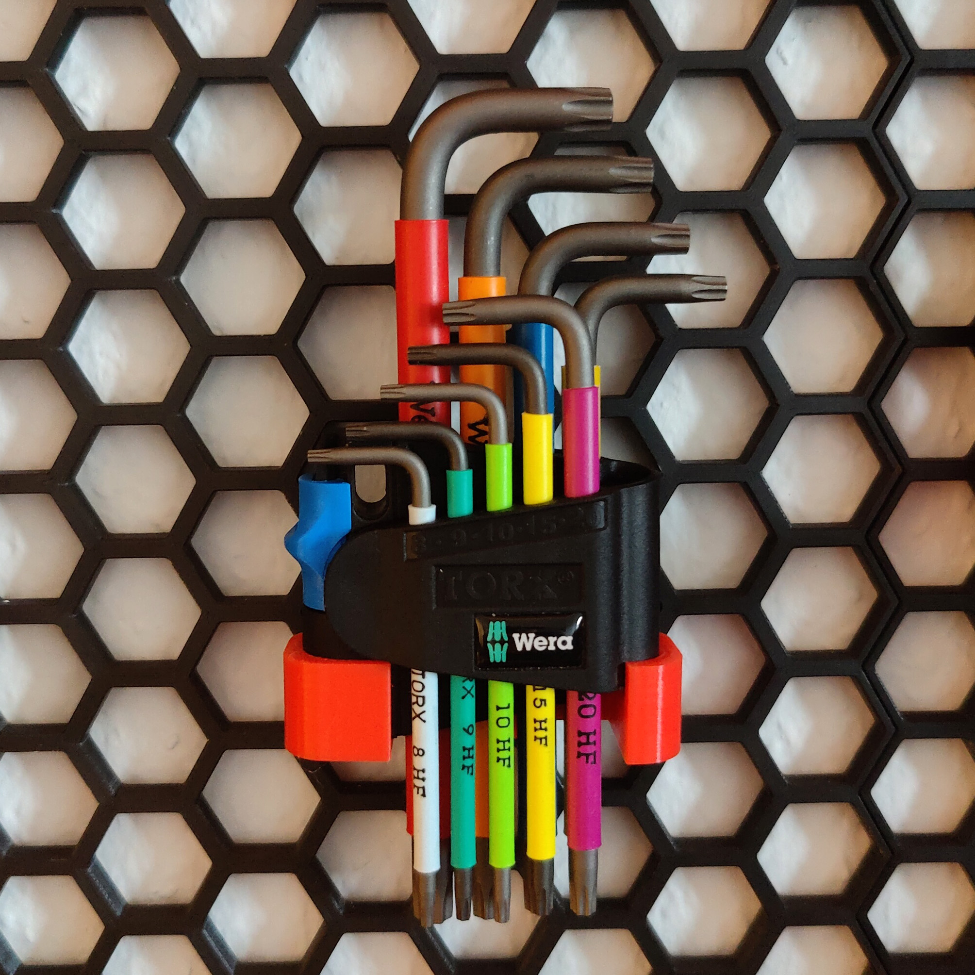 Đế Giữ Tổ Ong Treo Tường Cho Bộ Lục Giác WERA Torx HF