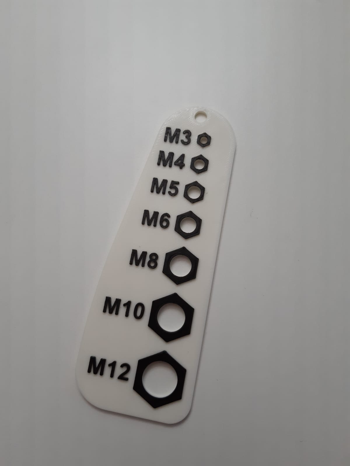 Thước đo bước ren cho ốc vít / bu lông theo hệ mét