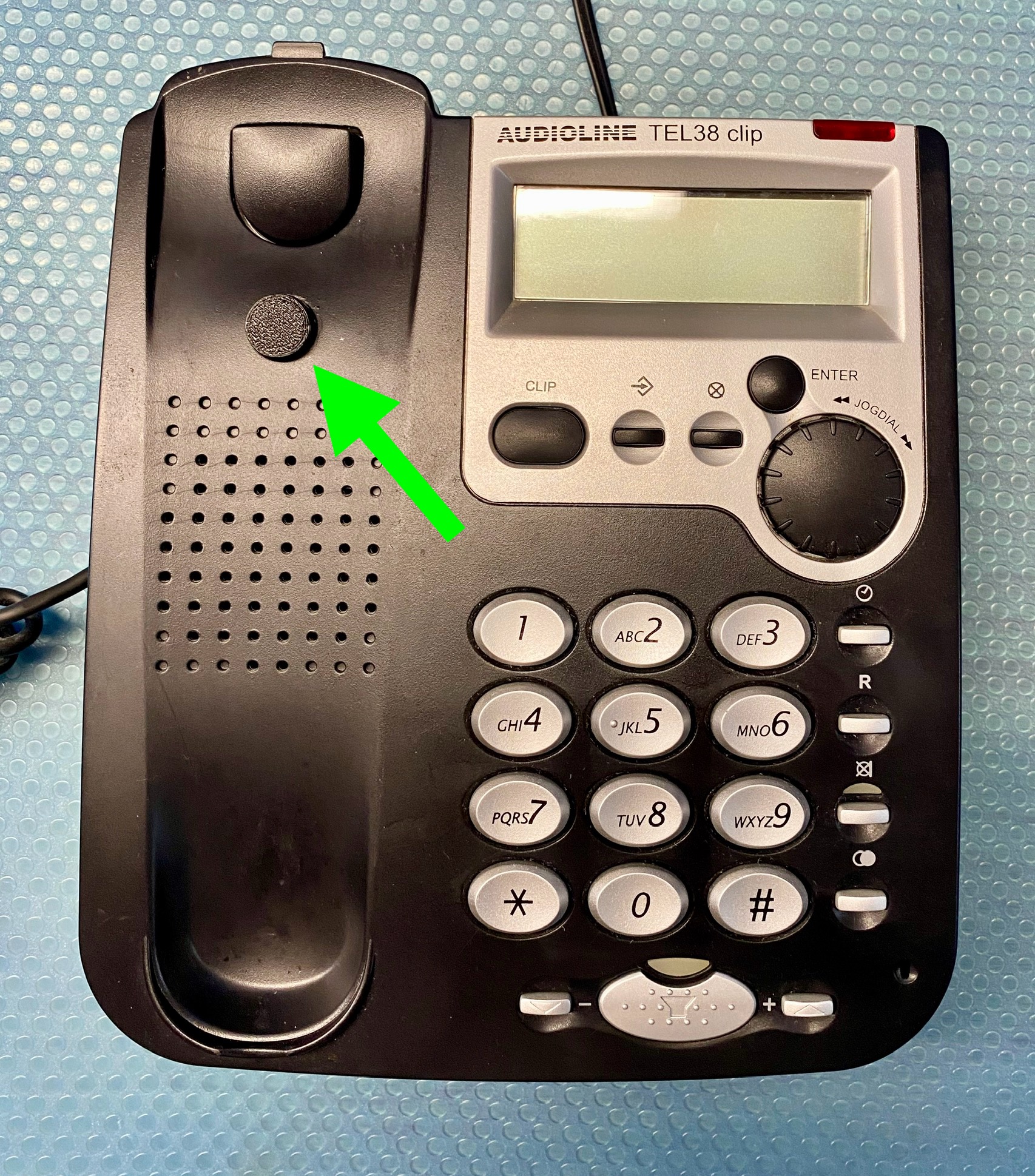 Kẹp Điện Thoại Audioline TEL38 - Giá Đỡ Tai Nghe Khi Gắn Tường